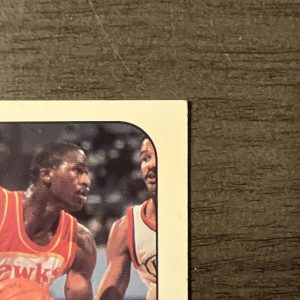 1986-87 Fleer Sticker # 11 Dominique Wilkins NM-MT SUPER CLEAN 🔥