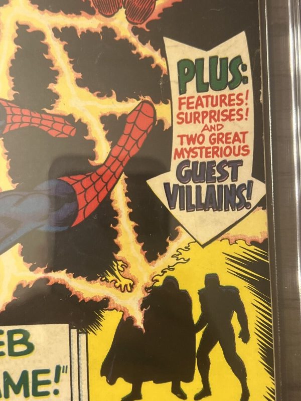 Amazing Spider-Man Annual #4 CGC 5.5 Human Torch Wizard & Mysterio 1967 Marvel