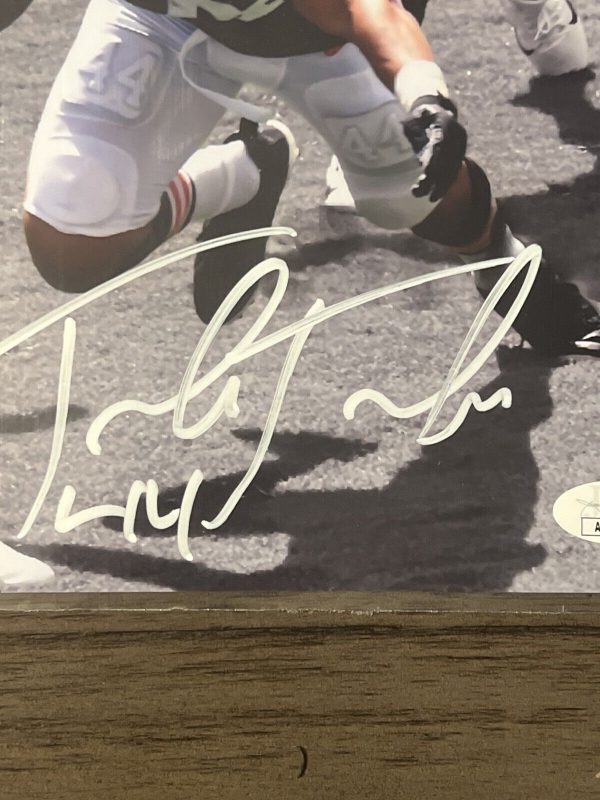 Sione Takitaki Cleveland Browns Autographed Signed 8x10 JSA COA