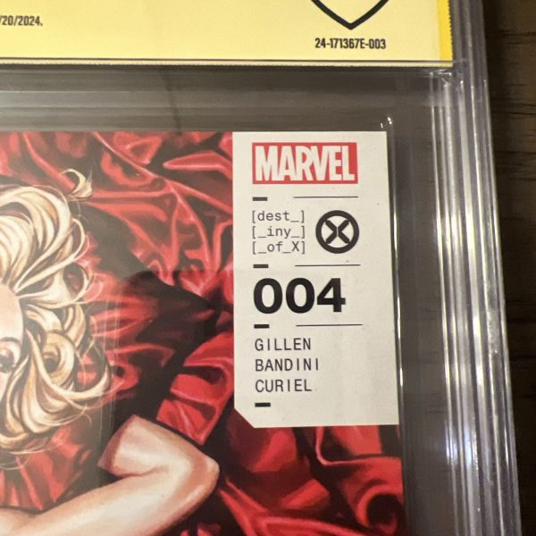 Immortal X-Men #4 CGC 9.8 SS (2022) - Signed Mark Brooks - Virgin A - Emma Frost
