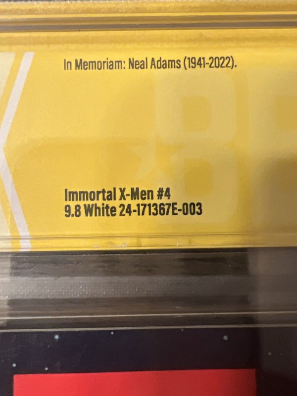 Immortal X-Men #4 CGC 9.8 SS (2022) - Signed Mark Brooks - Virgin A - Emma Frost
