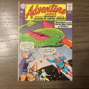 Adventure Comics (1938) #332 Swan Legion Of Super-Heroes Super-Moby Dick FN+ 6.5