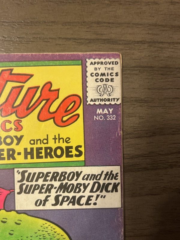 Adventure Comics (1938) #332 Swan Legion Of Super-Heroes Super-Moby Dick FN+ 6.5