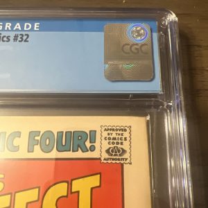 MARVEL'S GREATEST COMICS #32 CGC 8.5 SEPTEMBER 1971 FANTASTIC FOUR
