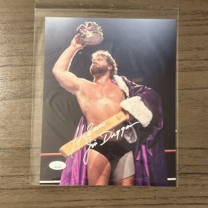 Hacksaw Jim Duggan WWE Autographed Signed 8x10 Photo JSA COA