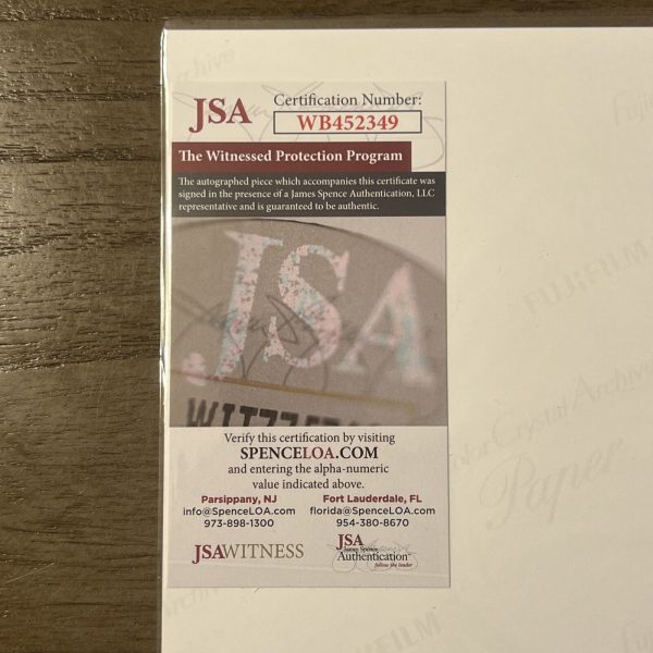 Hacksaw Jim Duggan WWE Autographed Signed 8x10 Photo JSA COA