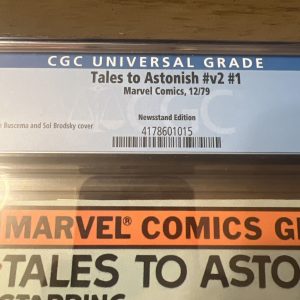 Tales to Astonish #v2 #1 CGC 7.5 (1979) - Sub-Mariner Newsstand Edition