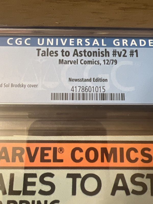 Tales to Astonish #v2 #1 CGC 7.5 (1979) - Sub-Mariner Newsstand Edition