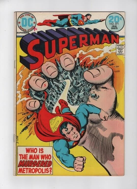 Superman #271 Bronze Age DC Comics VF