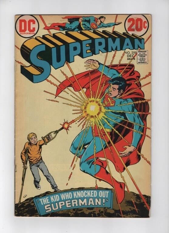 Superman #259 (1972) DC Bronze Age Nice VG-F