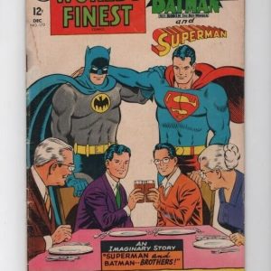 World's Finest Comics 172 Superman Batman DC Comics Silver Age 1967