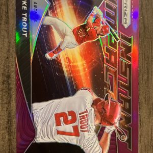 Mike Trout 2020 Panini Prizm Instant Impact PURPLE WAVE SP #II-4 Angels NM-MT