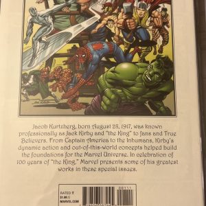 TRUE BELIEVERS KIRBY 100TH BLACK PANTHER #1 (MARVEL 2017) JACK KIRBY CHC 9.8