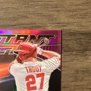 Mike Trout 2020 Panini Prizm Instant Impact PURPLE WAVE SP #II-4 Angels NM-MT