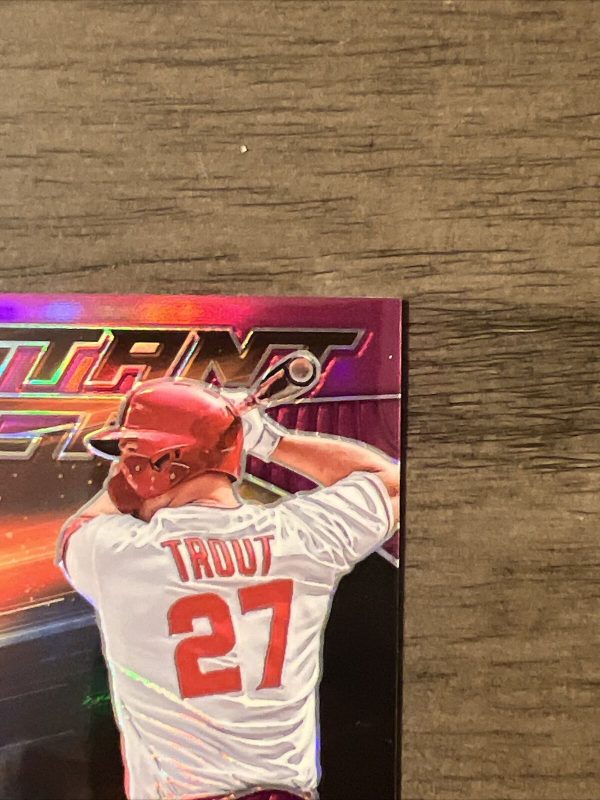 Mike Trout 2020 Panini Prizm Instant Impact PURPLE WAVE SP #II-4 Angels NM-MT