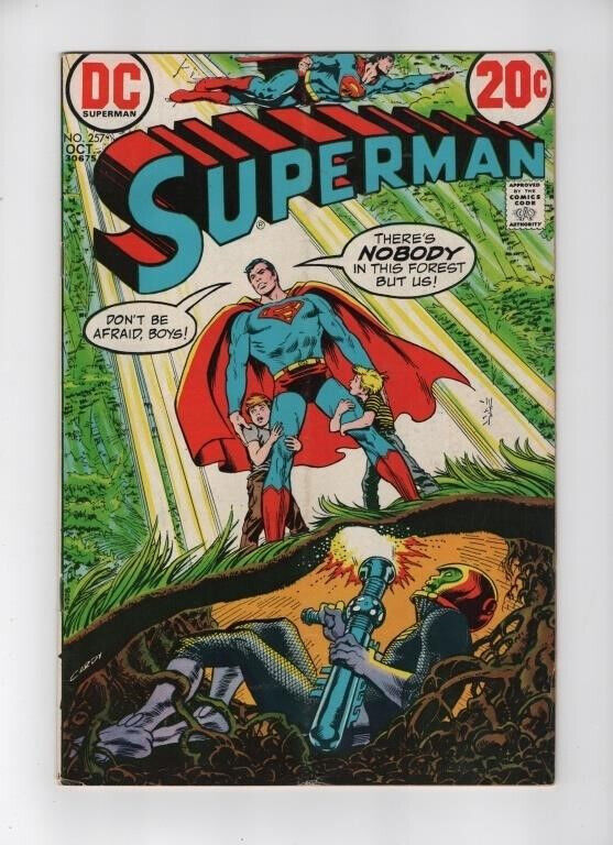 Superman #257 FN+ 6.5 DC Comics 1972