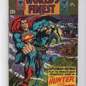 World's Finest Comics #181 Cover Art Novick! Superman Batman! DC Comics 1968