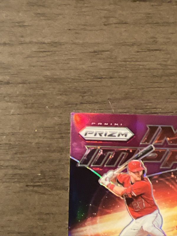 Mike Trout 2020 Panini Prizm Instant Impact PURPLE WAVE SP #II-4 Angels NM-MT