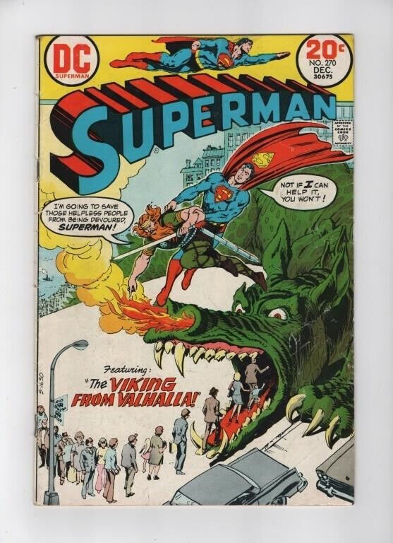 SUPERMAN #270 DC Comics (1973) - Bronze Age Fine