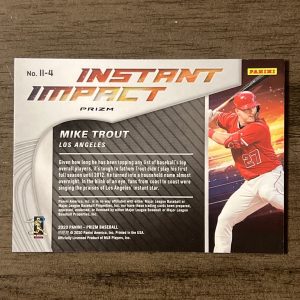 Mike Trout 2020 Panini Prizm Instant Impact PURPLE WAVE SP #II-4 Angels NM-MT