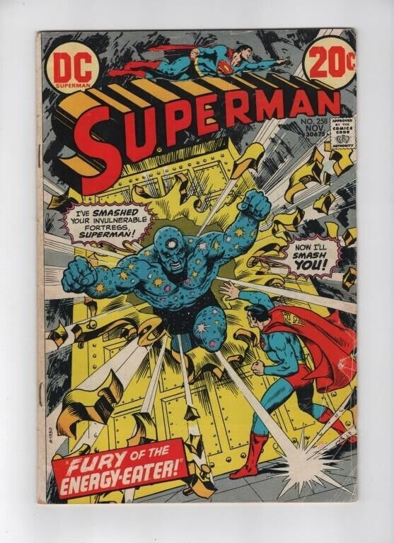 Superman #258 Comic DC Comics Bronze Age VG