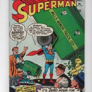 Superman #182 1st Silver Age Appearance Toyman! DC Comics 1966