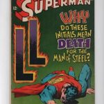 Superman #204 Nice Unrestored Silver Age Superhero Vintage DC Comic 1968 FN