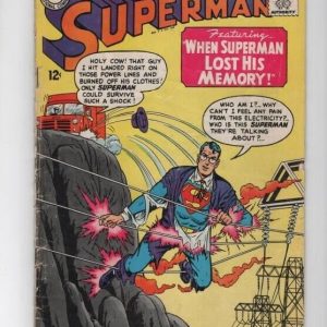 Superman #178 1965 [GD/VG] Silver Age DC Red/Gold Kryptonite Amnesia