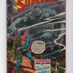 SUPERMAN #216 The Soldier of Steel, 1969, LAST 12¢ ISSUE Joe Kubert Art GD