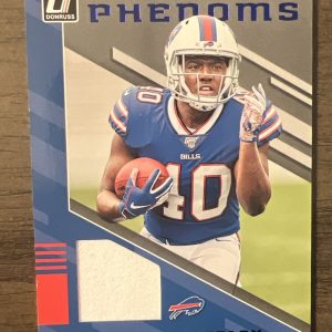 2019 Panini Donruss Rookie Phenoms Patch Devin Singletary Buffalo Bills #RPJ-28