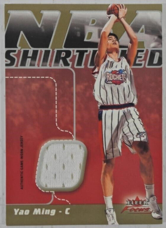 2003-04 Fleer Focus NBA Shirtified Jerseys /250 Yao Ming #NS-YM HOF