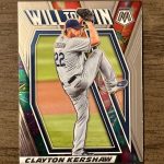 2021 Panini Mosaic Will to Win Clayton Kershaw #WTW5 Los Angeles Dodgers MINT 🔥