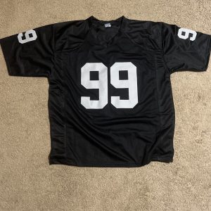 Las Vegas Raiders Warren Sapp Signed Jersey With COA Raiders Buccaneers