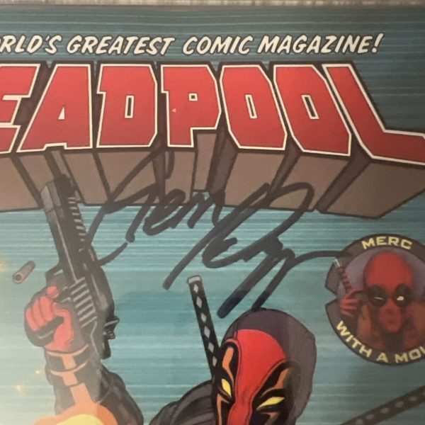 Deadpool #24 Signature Series CGC 9.6 Gerry Duggar (Marvel Comics March 2017)