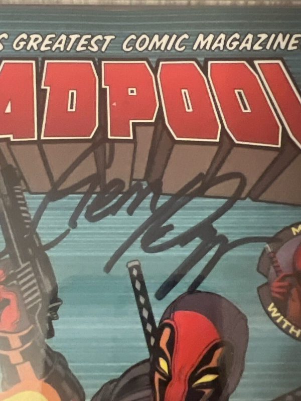 Deadpool #24 Signature Series CGC 9.6 Gerry Duggar (Marvel Comics March 2017)