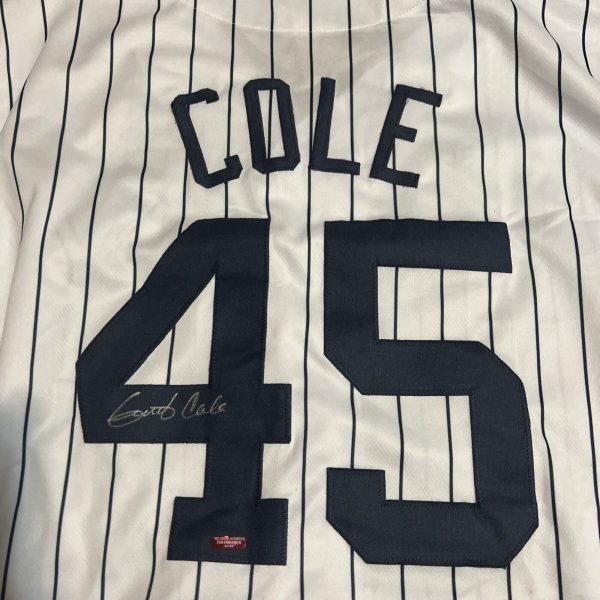 Gerrit Cole New York Yankees Signed Autographed Jersey with COA