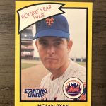 NOLAN RYAN 1990 KENNER STARTING LINEUP CARD “ROOKIE YEAR” - METS CENTERED MINT