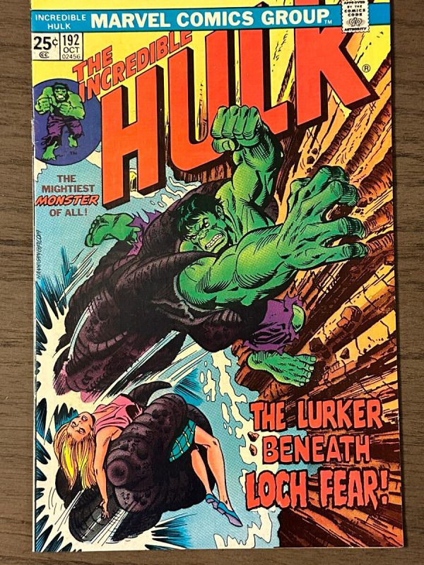The Incredible Hulk #192 High Grade