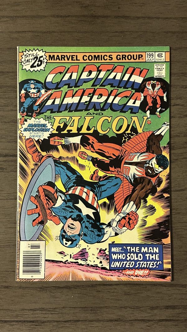 CAPTAIN AMERICA #199 UNREAD/STORE STOCK Marvel BRONZE AGE Kirby