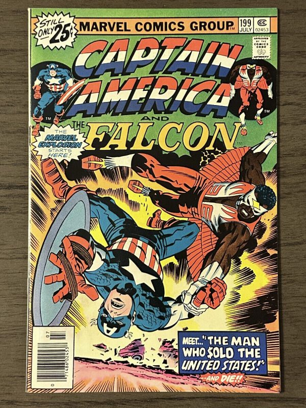 CAPTAIN AMERICA #199 UNREAD/STORE STOCK Marvel BRONZE AGE Kirby