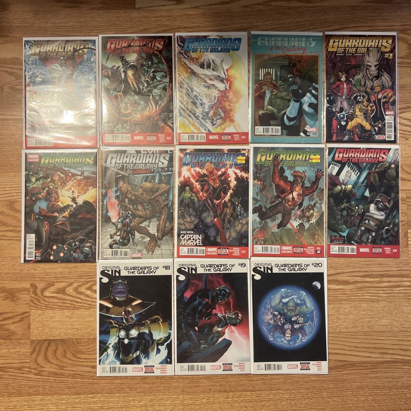 Marvel GUARDIANS OF THE GALAXY (13 COMIC LOT) See Images for issue numbers!