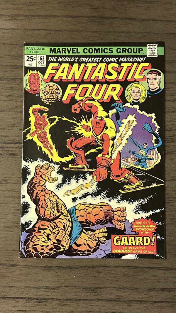 FANTASTIC FOUR #163 VF+ HIGH GRADE BRONZE AGE MARVEL