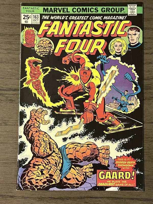 FANTASTIC FOUR #163 VF+ HIGH GRADE BRONZE AGE MARVEL