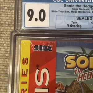 Brand New Sealed Sega Genesis Mega Hit Series Sonic The Hedgehog 3 CGC 9.0