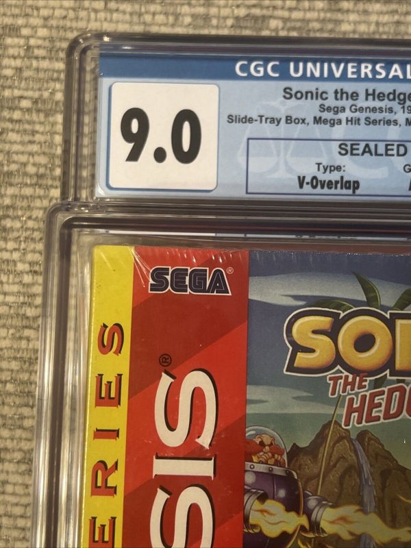 Brand New Sealed Sega Genesis Mega Hit Series Sonic The Hedgehog 3 CGC 9.0