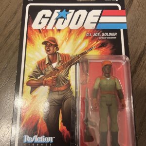 Super7 ReAction GI Joe Soldier Combat Engineer Female Action Figure