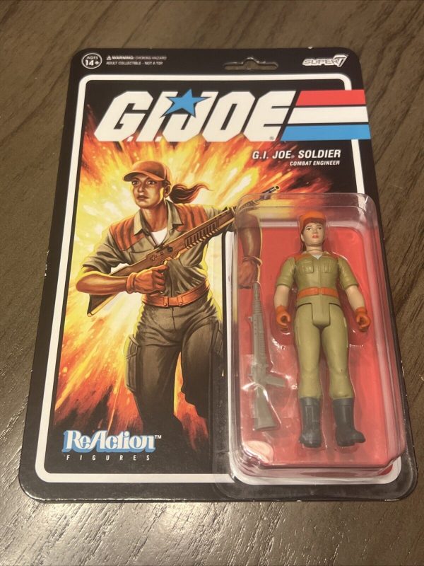 GI JOE Action Figures💥3.75" Retro Collection Super 7 ReAction