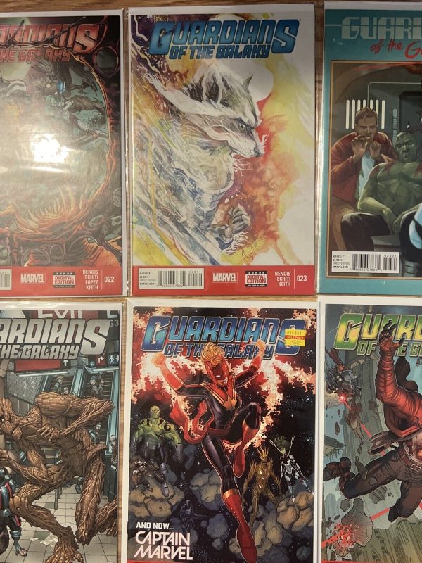 Marvel GUARDIANS OF THE GALAXY (13 COMIC LOT) See Images for issue numbers!