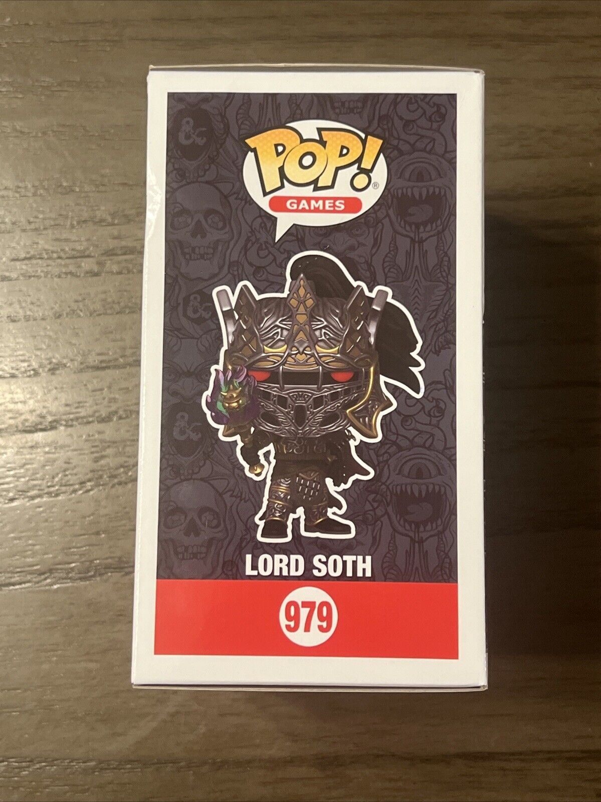 DUNGEONS & DRAGONS FUNKO POP! LORD SOTH #979 (GLOW) LIMITED EDITION