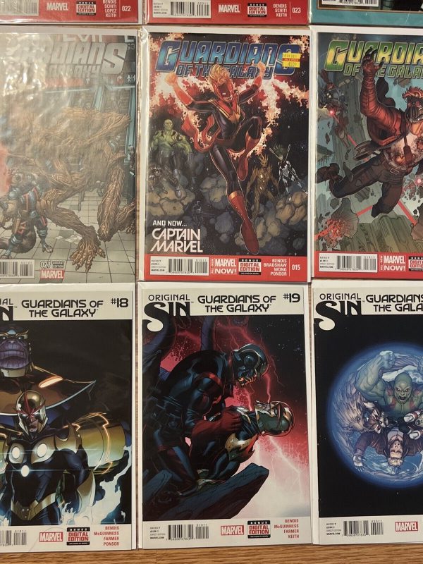 Marvel GUARDIANS OF THE GALAXY (13 COMIC LOT) See Images for issue numbers!